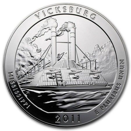 ATB Vicksburg National Military Park  coin collectible - Main Image 2
