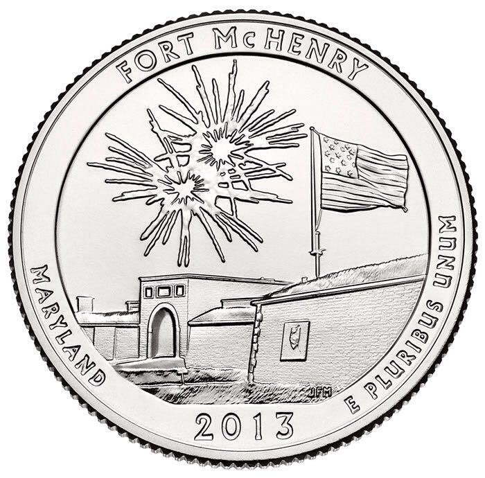 ATB Fort McHenry National Monument And Historic Shrine  coin collectible - Main Image 2