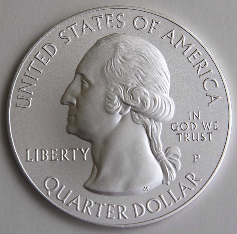 ATB Quarter 2015.P Blue Ridge Parkway  coin collectible - Main Image 2