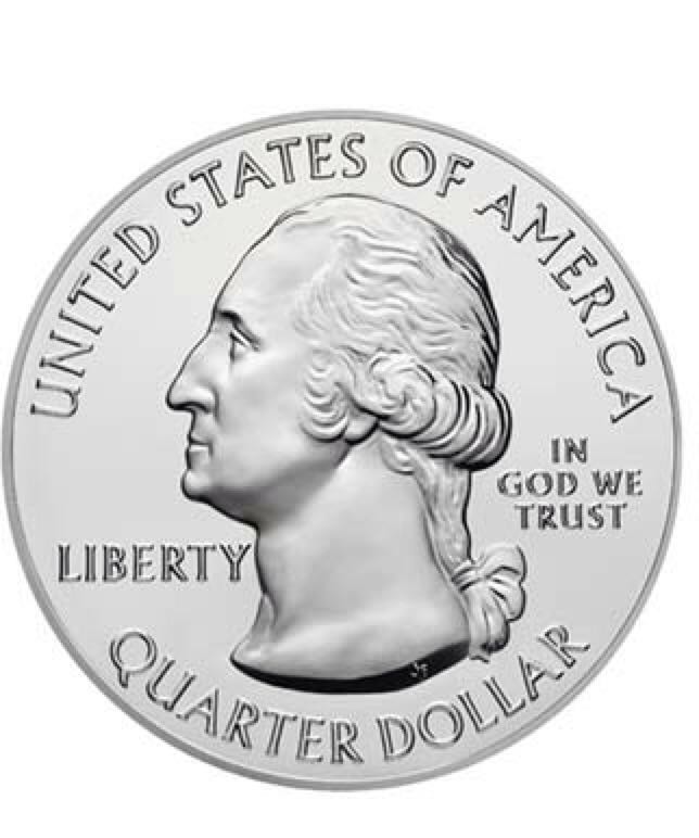 ATB Quarter 2015.P Saratoga  coin collectible - Main Image 2