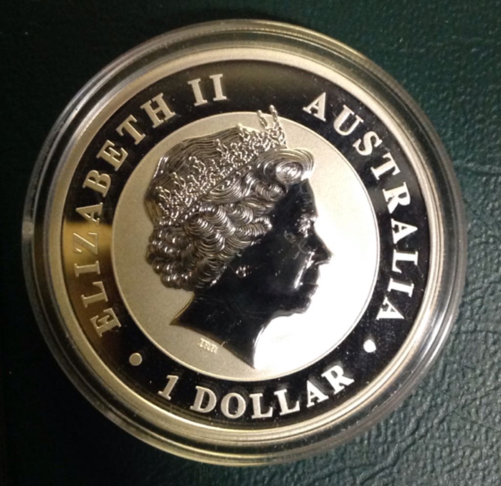 2012 Australia 1oz Silver Koala With Berlin Privy Mark  coin collectible - Main Image 2
