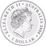 2008 Australia 1oz Silver Koala MS70  coin collectible - Main Image 2
