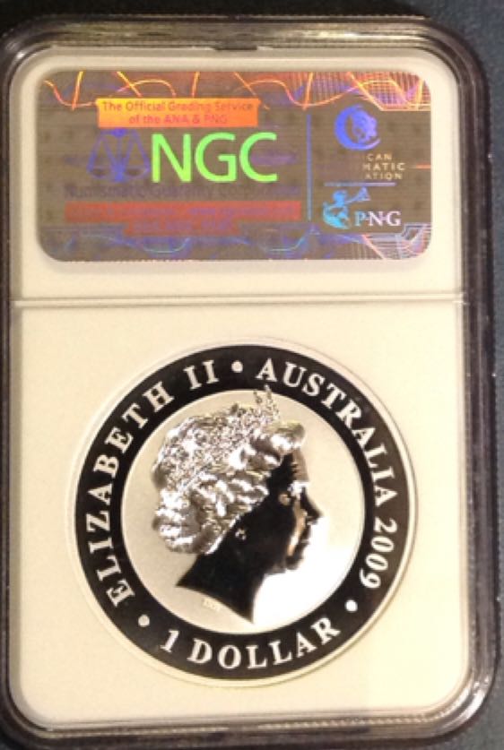 2009 Australia 1oz Silver Koala MS69  coin collectible - Main Image 2