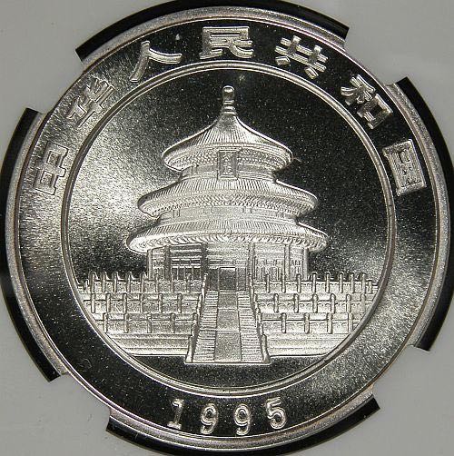 1995 Chinese Panda Large Twig  coin collectible - Main Image 2