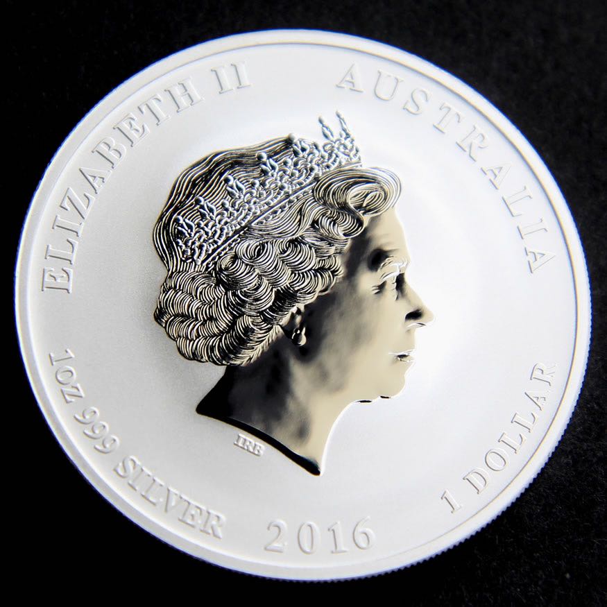 Australia Lunar Year Of The Monkey With Lion Privy  coin collectible - Main Image 2