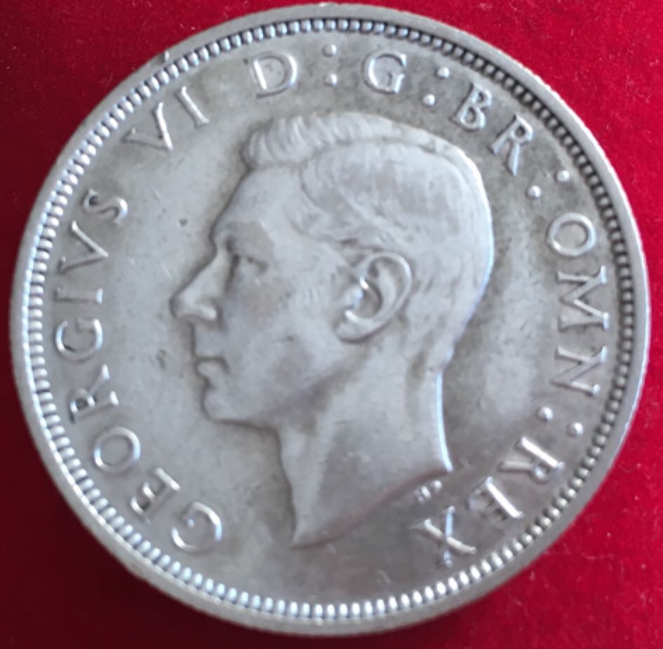 1941 Half Crown  coin collectible - Main Image 2