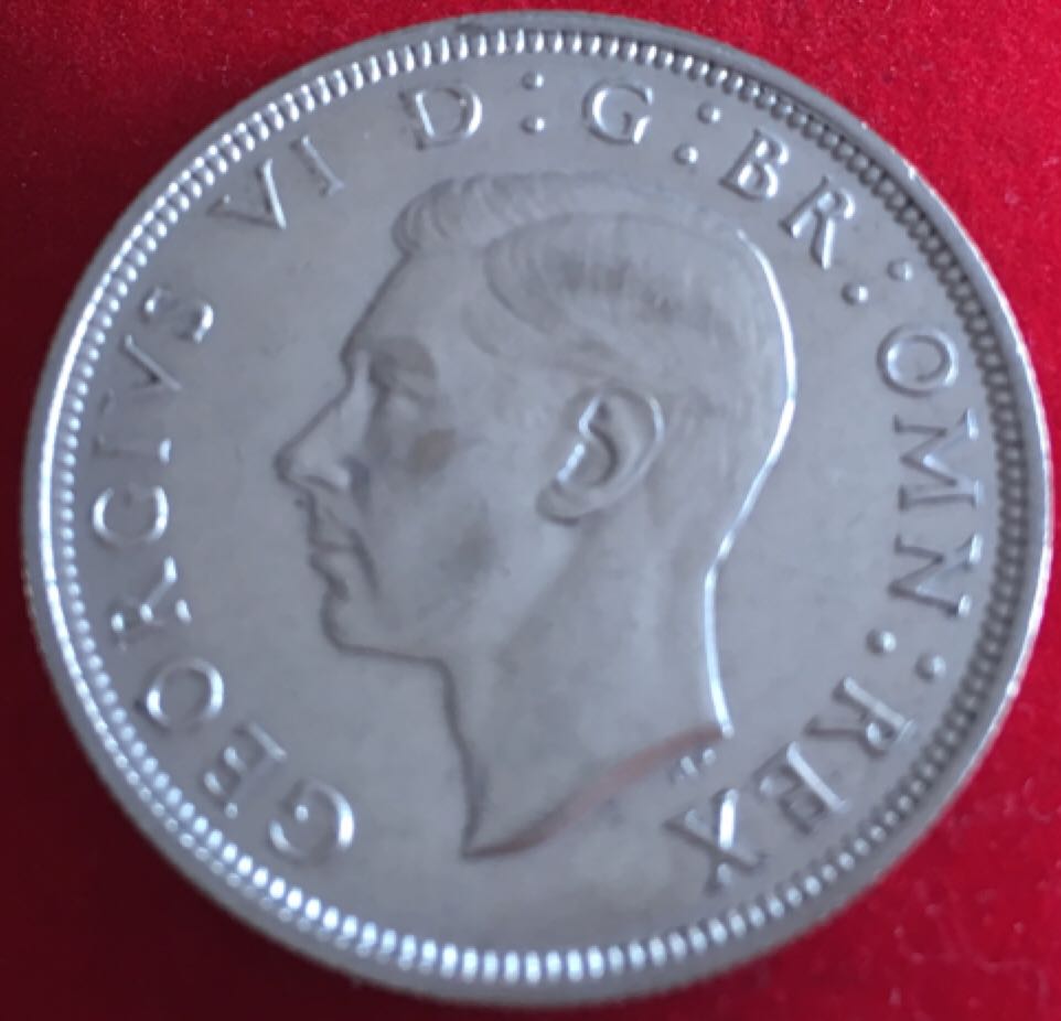 1939 Half Crown  coin collectible - Main Image 2