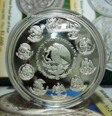 Mexico Libertad 5oz Proof  coin collectible - Main Image 2