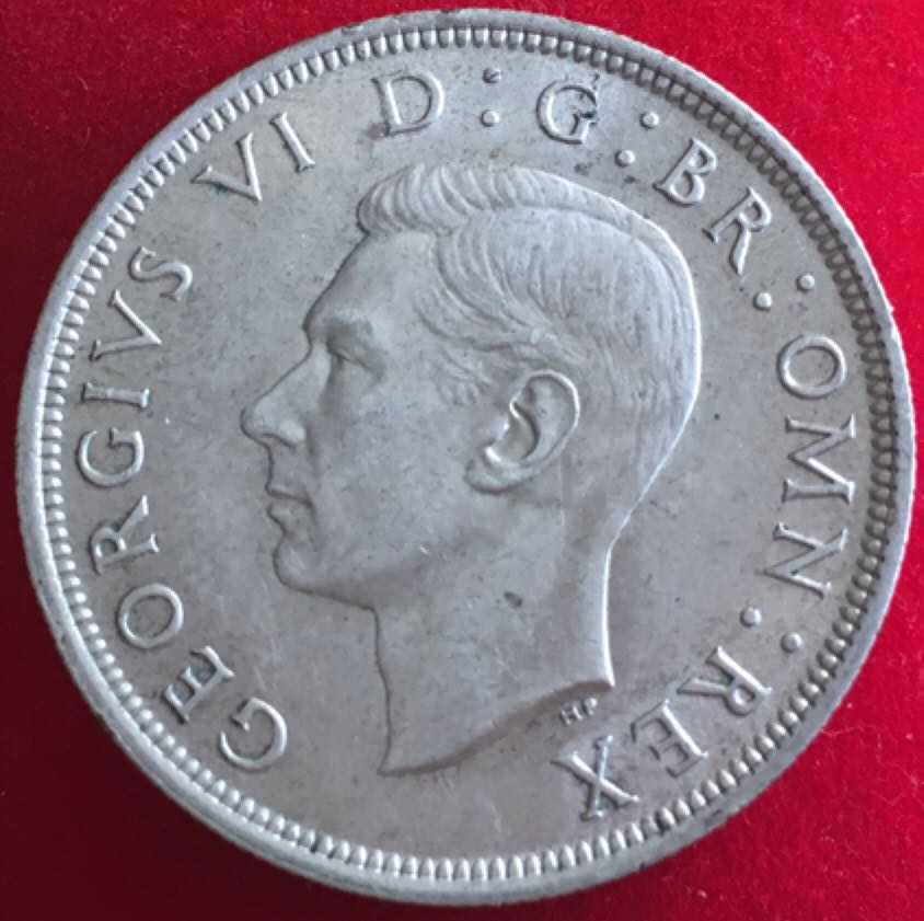 1938 Half Crown  coin collectible - Main Image 2
