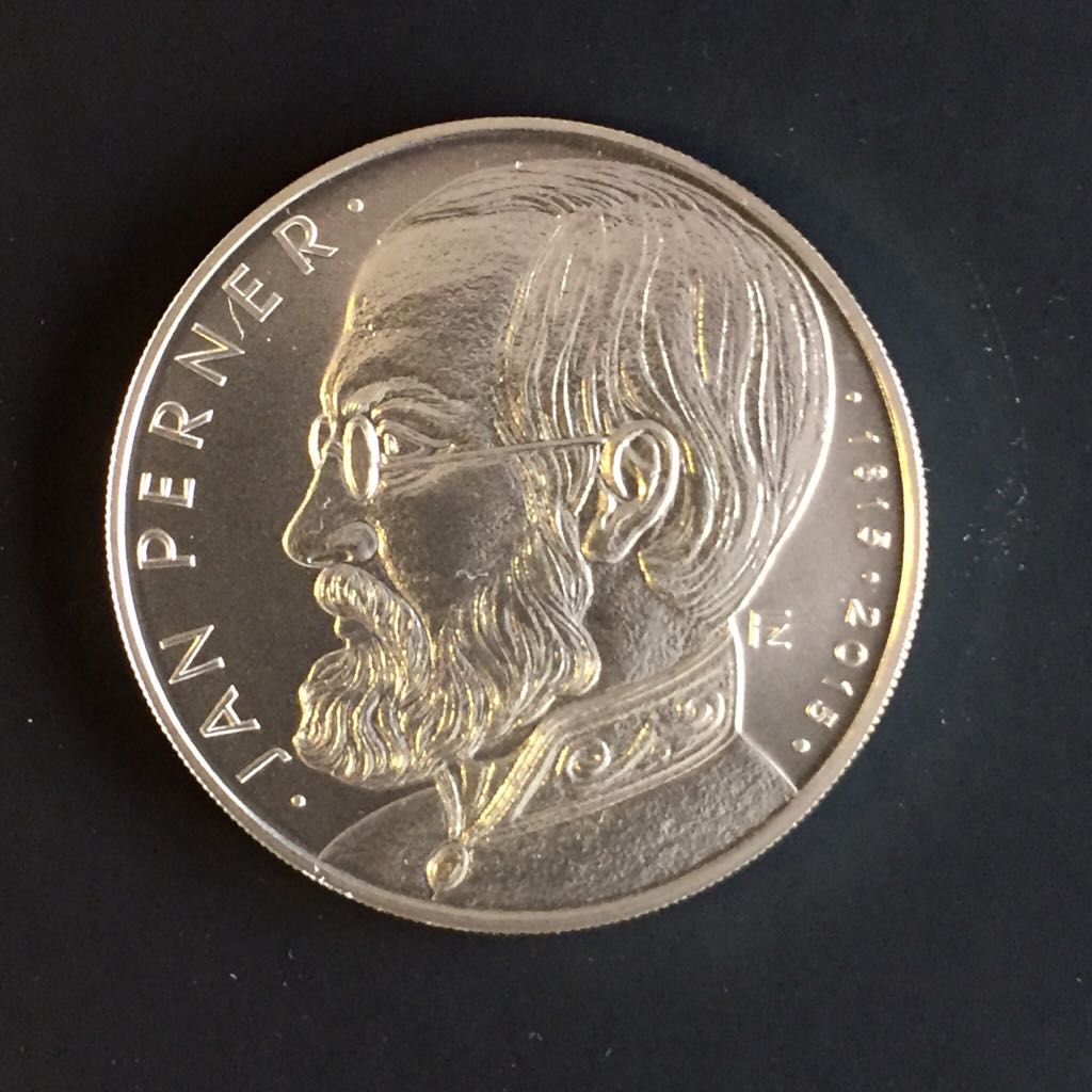 Jan Perner - Prague-Olomouc Railway  coin collectible - Main Image 2