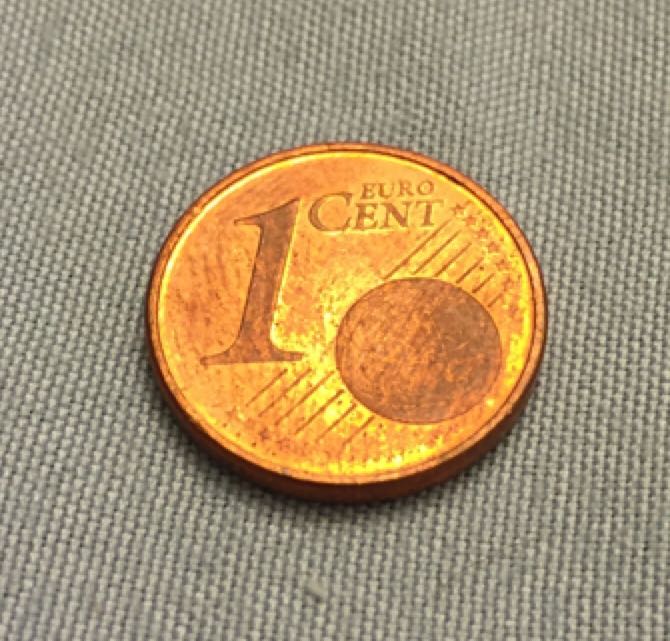 2002 A 1 Cent Euro  coin collectible - Main Image 2