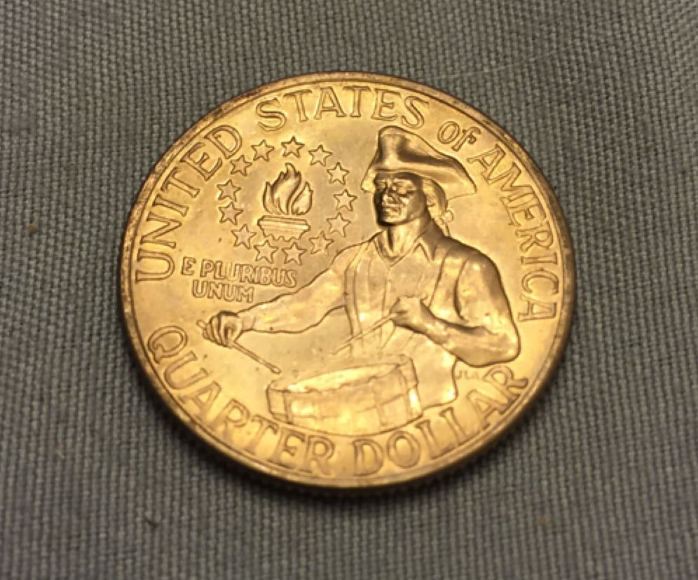 Quarter 1776-1976 D Bicentennial  coin collectible - Main Image 2