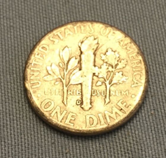 Dime Roosevelt 1960  coin collectible - Main Image 2