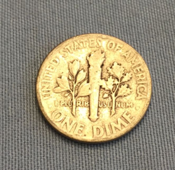 1952 Roosevelt Dime  coin collectible - Main Image 2