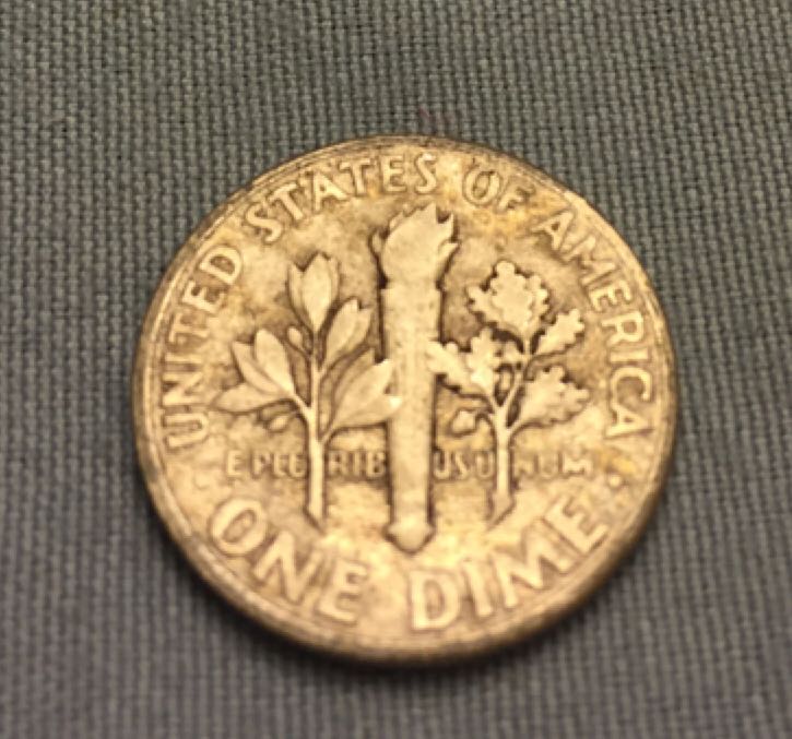 Dime Roosevelt 1950  coin collectible - Main Image 2