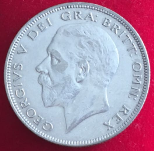1934 Half Crown  coin collectible - Main Image 2