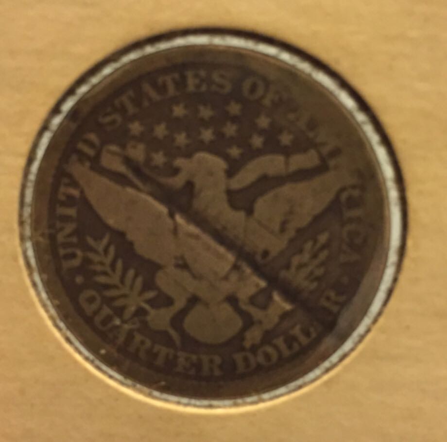 1899 Liberty Quarter  coin collectible - Main Image 2