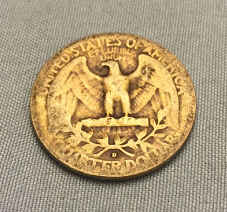 1952 D Washington Quarter  coin collectible - Main Image 2