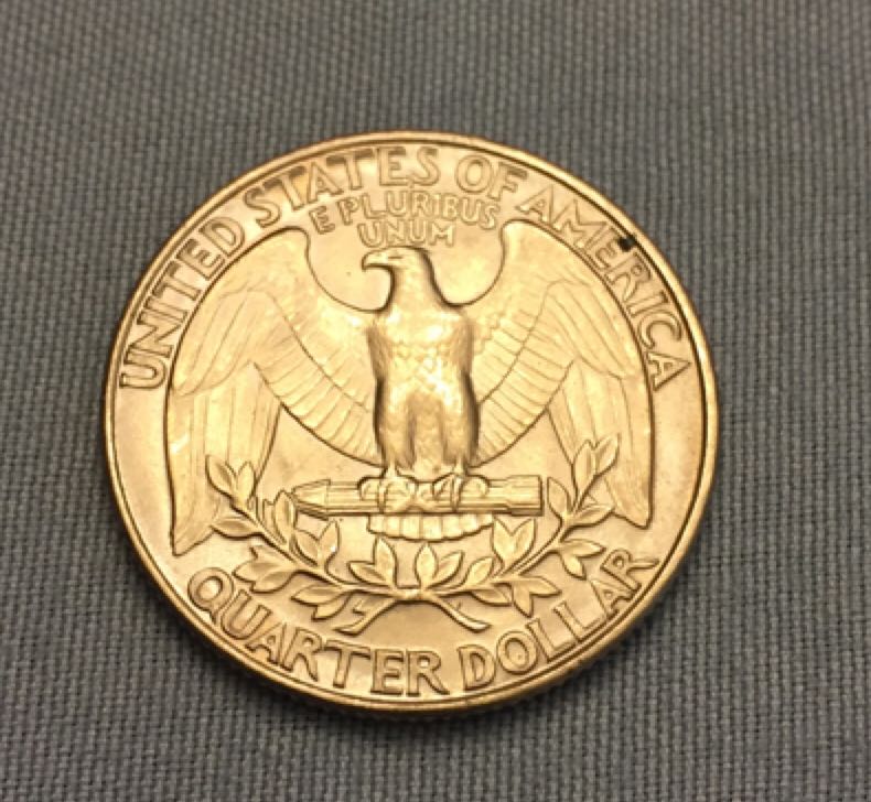 1990 D Washington Quarter  coin collectible - Main Image 2