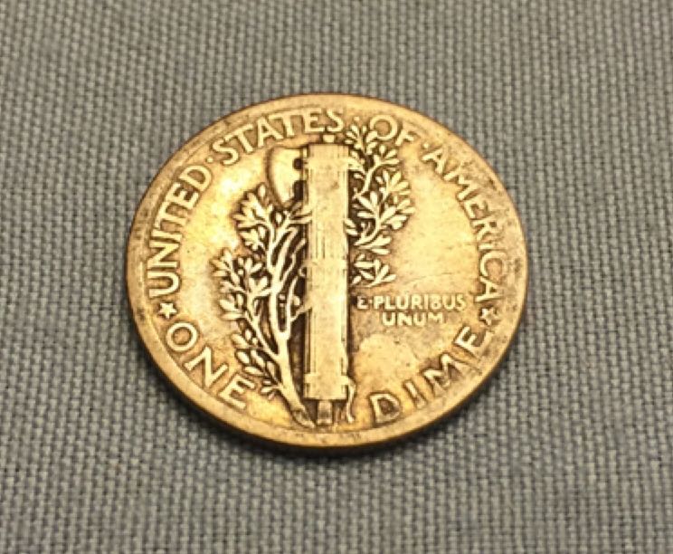 1940 Mercury Dime  coin collectible - Main Image 2