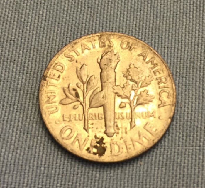 1966 Roosevelt Dime  coin collectible - Main Image 2