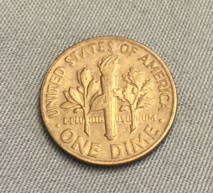 1970 D Roosevelt Dime  coin collectible - Main Image 2