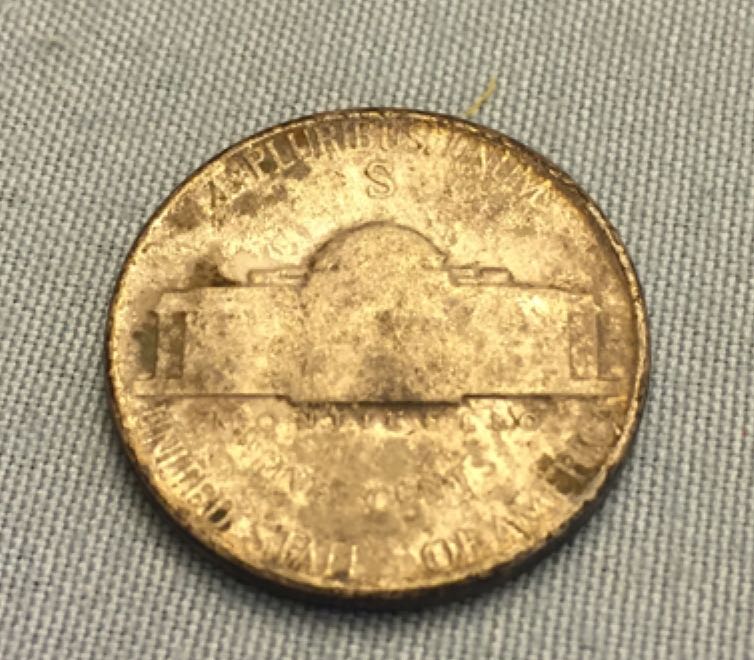 1945 S Nickel  coin collectible - Main Image 2