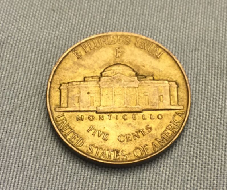 Nickel 1944  coin collectible - Main Image 2