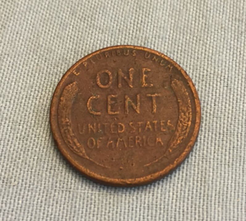 1950 D Wheat Penny  coin collectible - Main Image 2