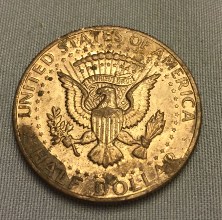 Kennedy Half Dollar 1972D  coin collectible - Main Image 2