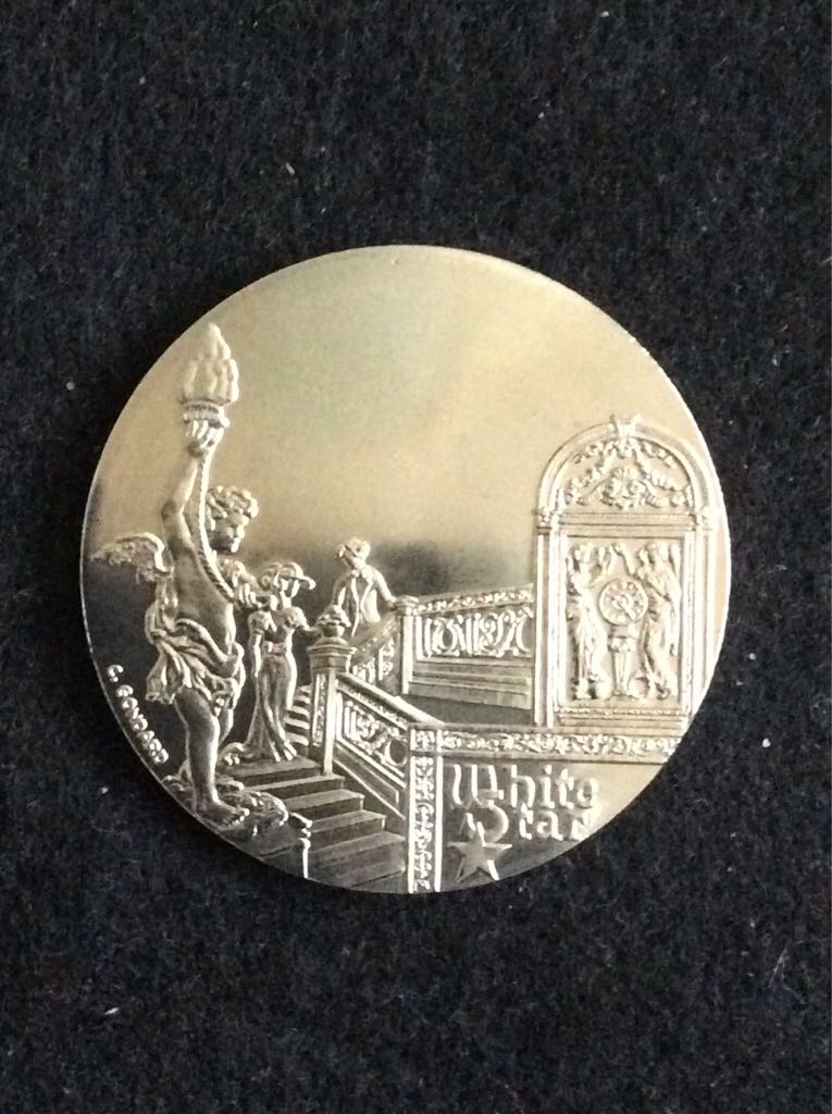 Les Grands Transatlantique 5of12 - Titanic 1912  coin collectible - Main Image 2