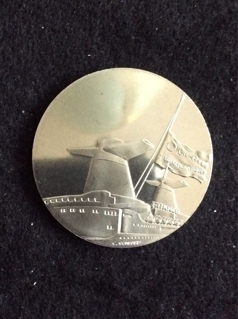 Les Grands Transatlantique 12of12 - France 1962  coin collectible - Main Image 2