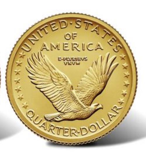Standing Liberty Quarter  coin collectible - Main Image 2