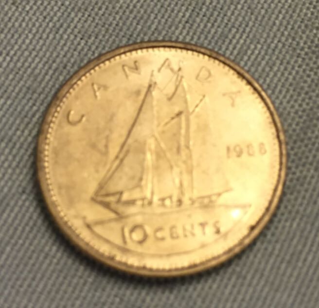 Canada 10 Cent  coin collectible - Main Image 2