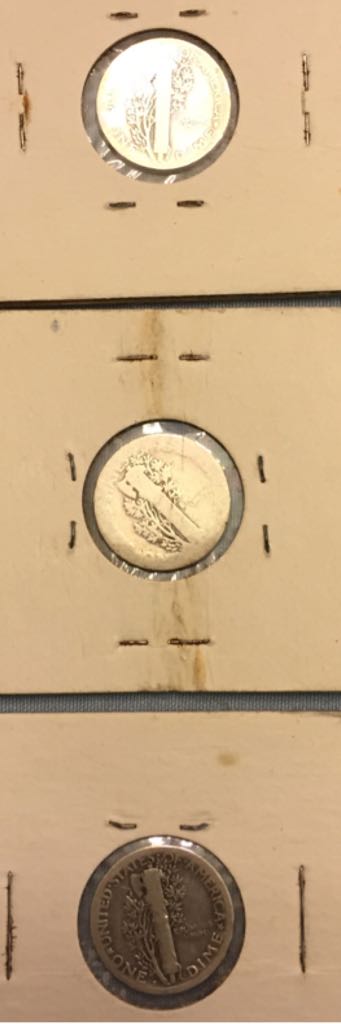 1917 Liberty Head Dime  coin collectible - Main Image 2