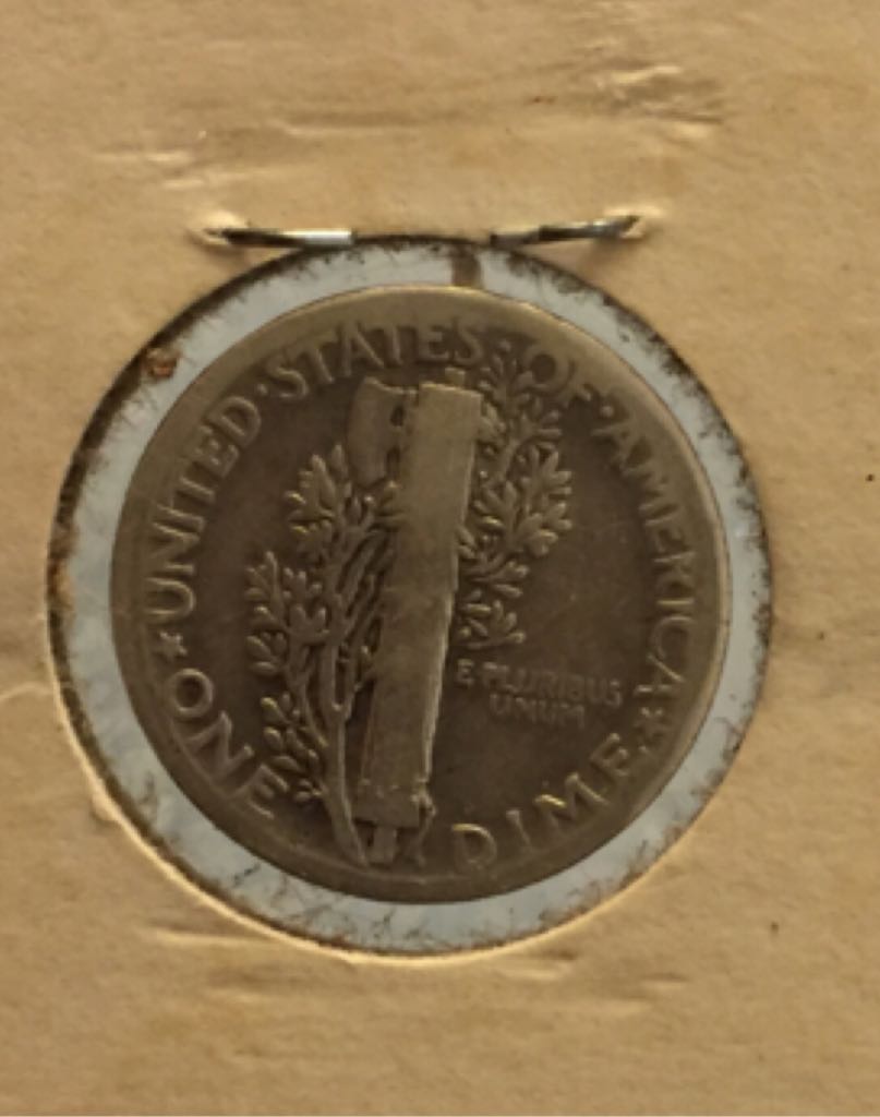 1931 Mercury Dime  coin collectible - Main Image 2
