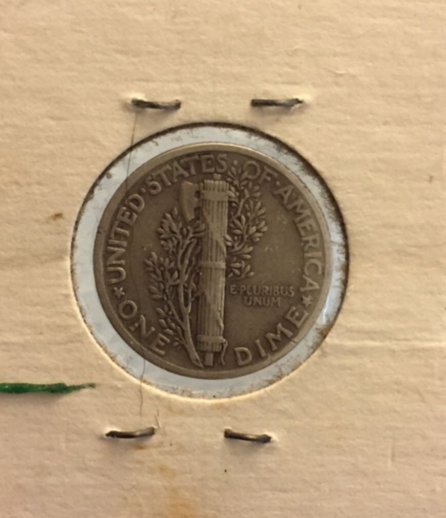 1941 Mercury Dime  coin collectible - Main Image 2