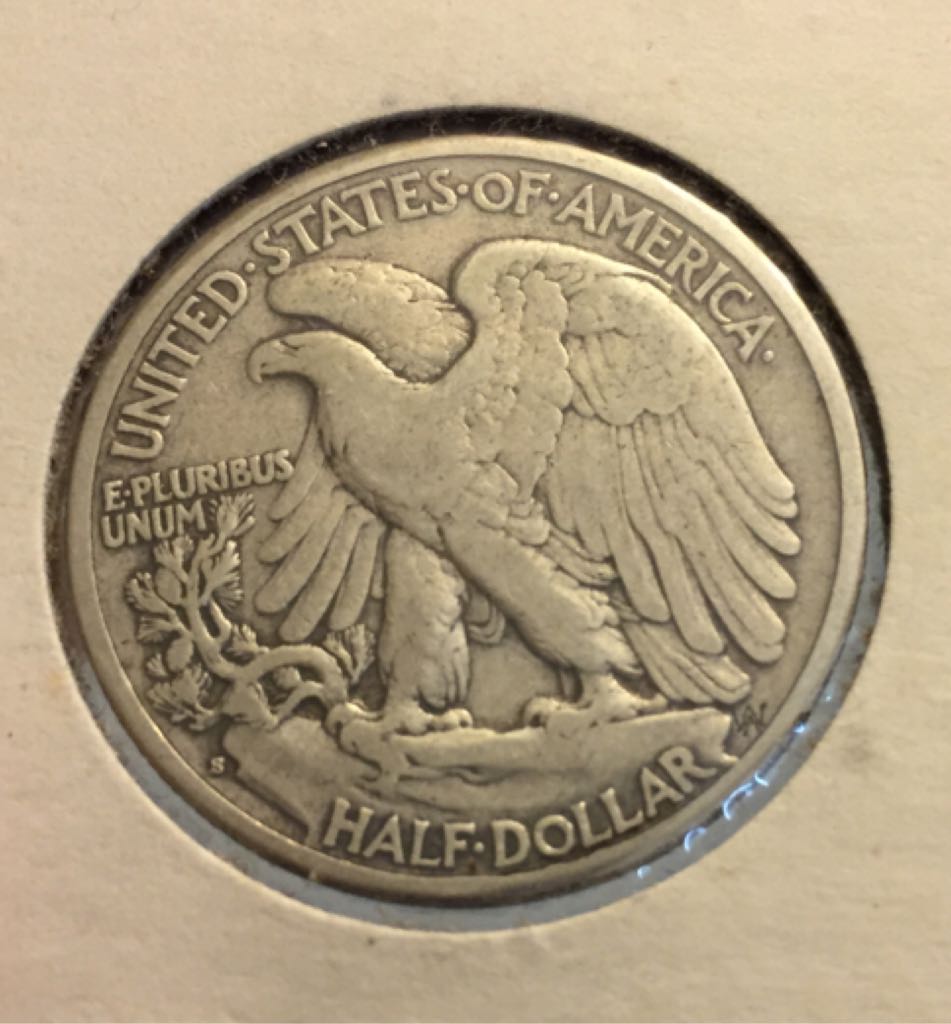 1933 S Half Dollar  coin collectible - Main Image 2