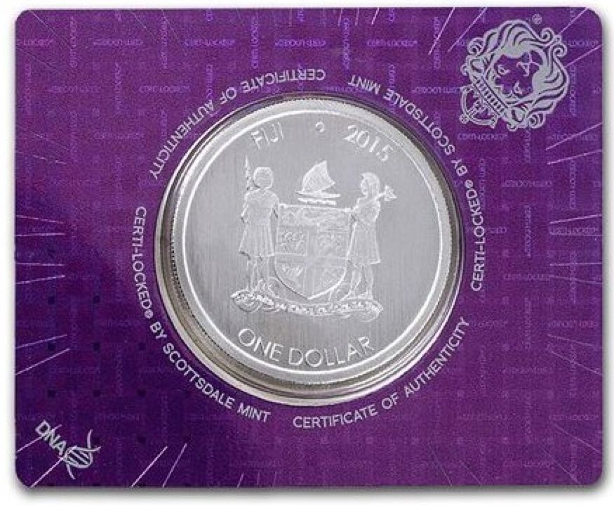 Fiji Iguana  coin collectible - Main Image 2