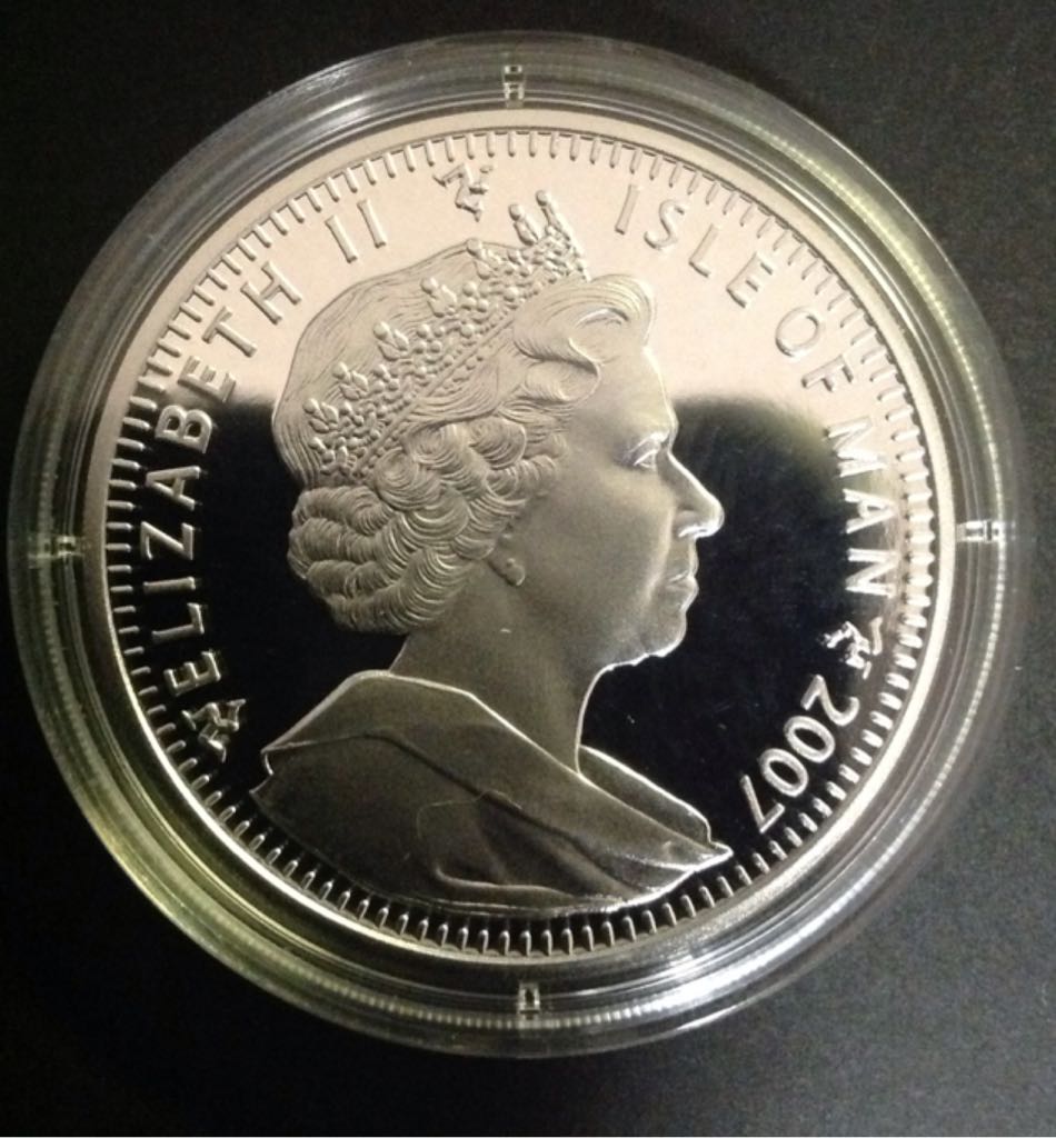 Isle Of Man Ragdoll Cat Silver Coin  coin collectible - Main Image 2