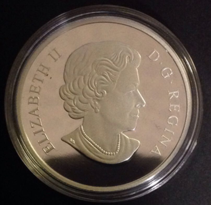 Maple Leaf Reflection- Fine Silver Coin  coin collectible - Main Image 2