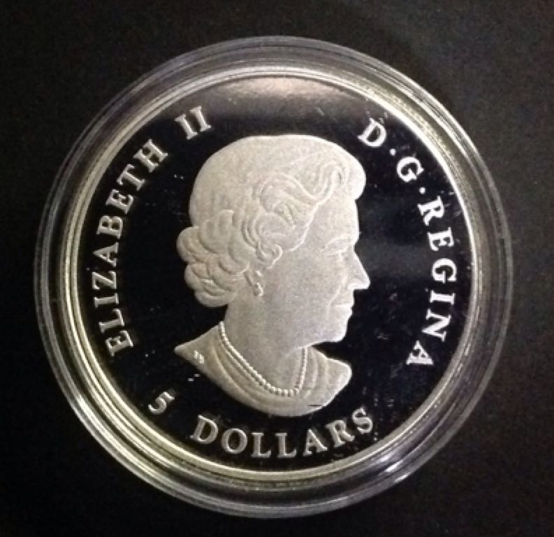 25th Anniversary Of The Silver Maple Leaf  coin collectible - Main Image 2