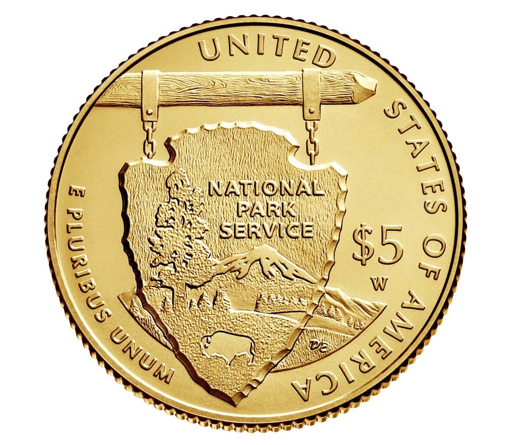 2016 100th Anniversary Of The National Park Service  coin collectible - Main Image 2