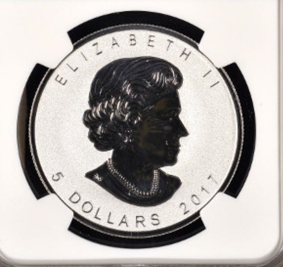 Canadian Silver Maple Leaf Reverse Proof Cougar Privy Coin  coin collectible - Main Image 2