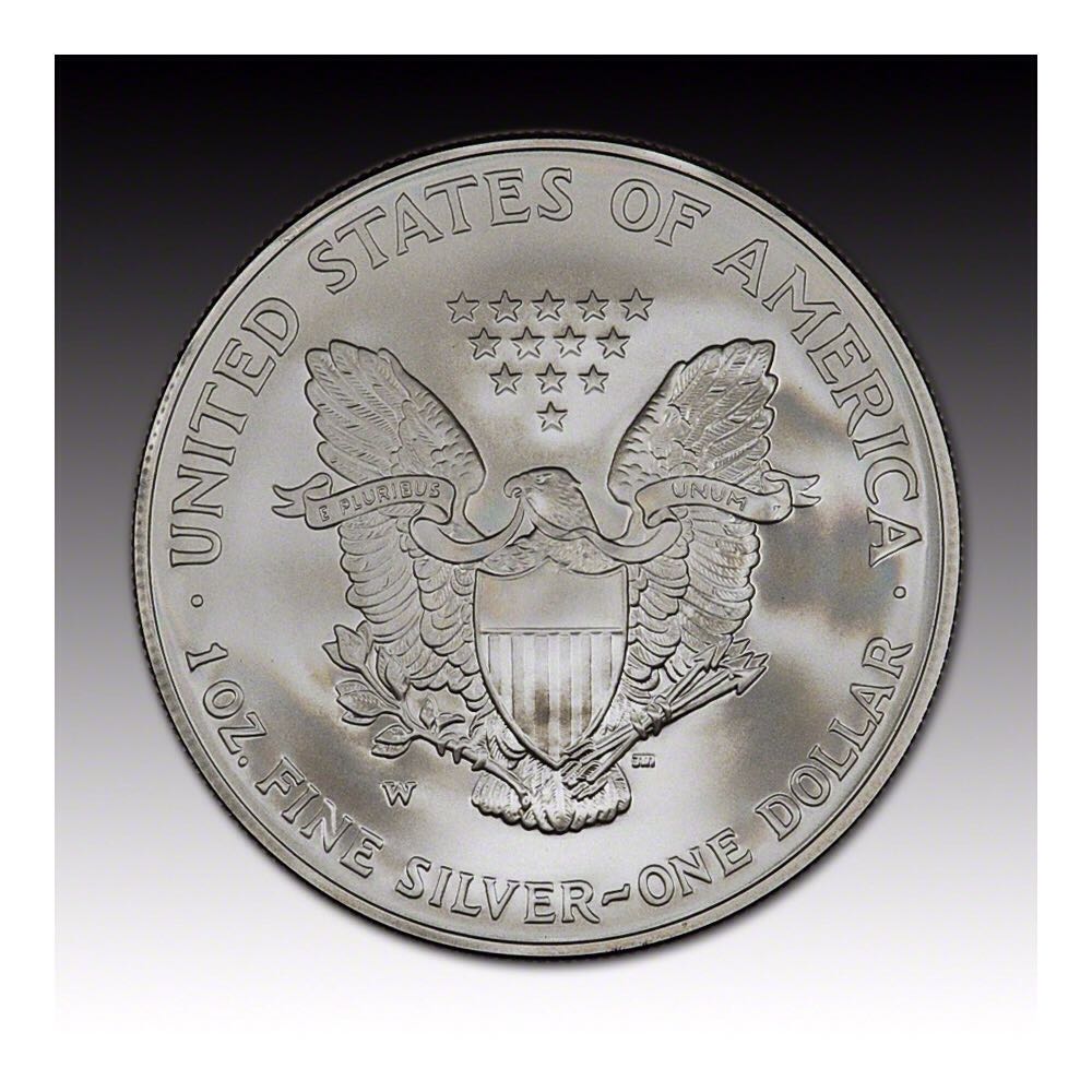 American Eagle One Ounce Uncirculated Silver Coin  coin collectible - Main Image 2