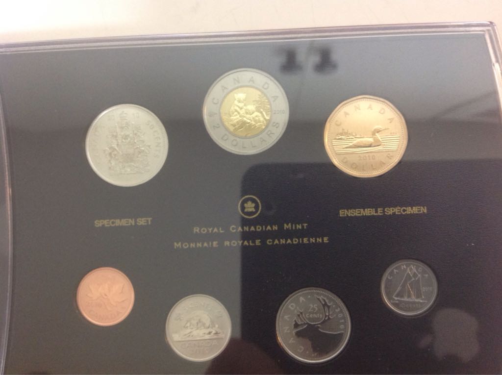 2010 Canadian Specimen Set  coin collectible - Main Image 2