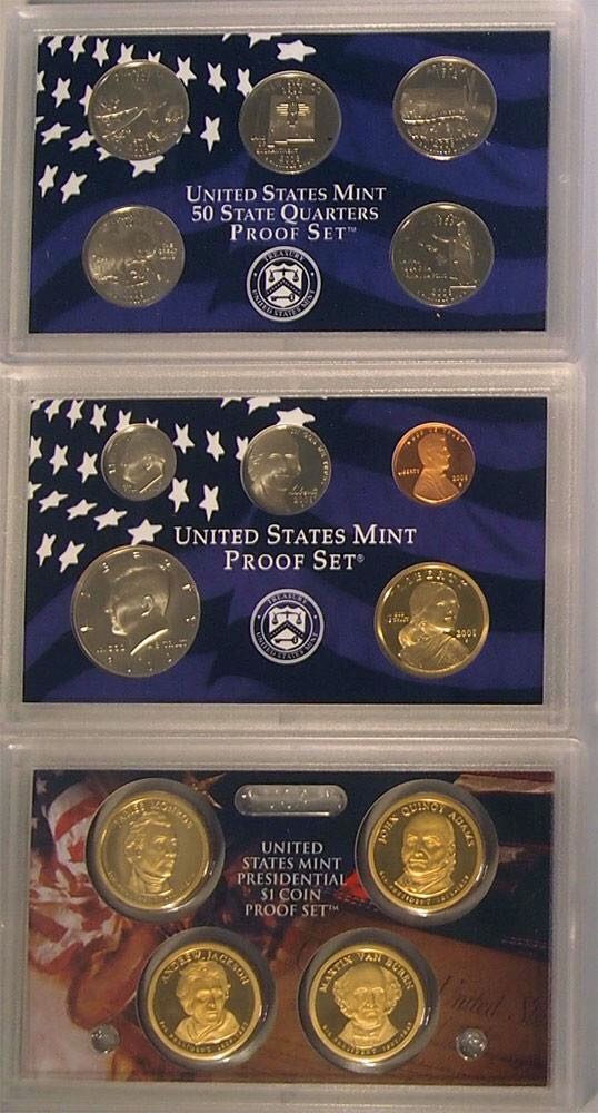 Proof 2008 S with Quarter’s, & Dollar’s   coin collectible - Main Image 2