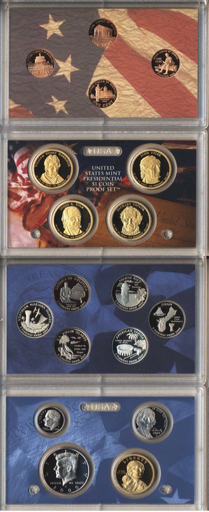US Mint Proof Set  coin collectible - Main Image 2