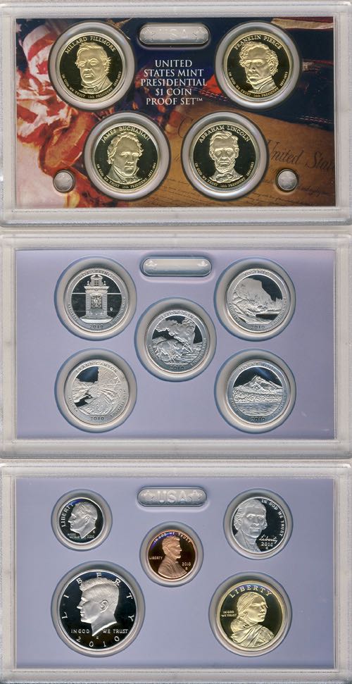 US Mint Proof Set  coin collectible - Main Image 2