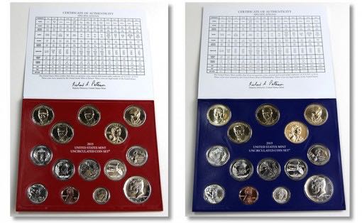 US Mint Uncirculated Coin Set  coin collectible - Main Image 2